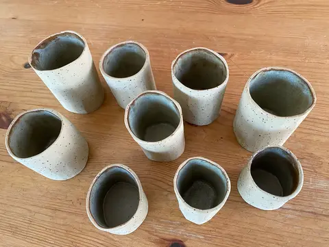 El yapımı kalıp, torna kullanılmadan yapıldı